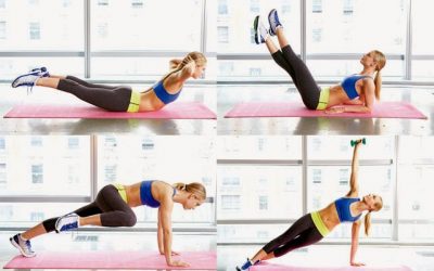 4 ejercicios para tonificar tu cuerpo en 20 minutos