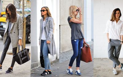 Cómo llevar tus tennis a la oficina